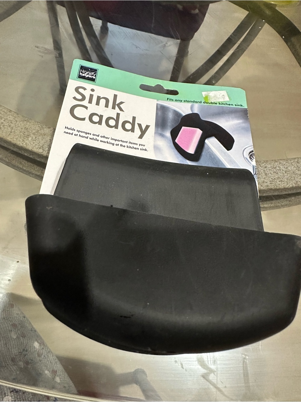 Sink Caddy Organizer - Black